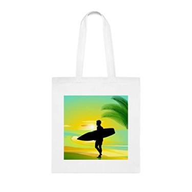 Imagem de Sacola de surf, presente de surfe, bolsa de ombro de surfe, sacolas reutilizáveis de surfe, ideia de presente de cesta de natal de aniversário, presente para ela, presente para ele,