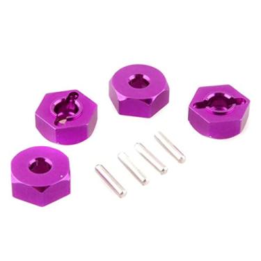 Imagem de 4* Wheel Hex Hubs +4* Axle Pins for Traxxas E-Revo Slash 4WD VXL 1/16 Vehicle
