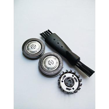 Imagem de 3 cabeças de barbear de substituição para Norelco HQ3 HQ4+ HQ55 HQ46 HQ912 HQ851 HS190 HS777 HS885 HS915