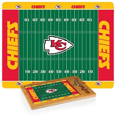 Imagem de Conjunto de queijo com ícone de 3 peças NFL Kansas City Chiefs