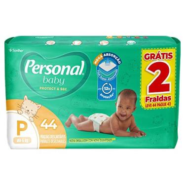 Imagem de Fralda Infantil Personal L44P42 Baby Protect & Sec Mega P