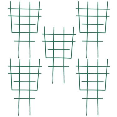 Imagem de 5 Peças Treliça Cama De Jardim Elevada Jardineiras Para Plantas De Interior Vasos De Plantas Para Ambientes Internos Vaso De Planta Interior Estande De Plantas Escalar