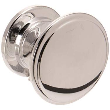 Imagem de Puxador de armário Amerock Ravino, 32 mm, cromo polido, pacote com 1