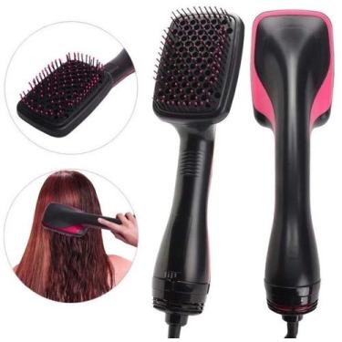 Imagem de Escova Elétrica Alisadora Cabelo Seca E Alisa One Step