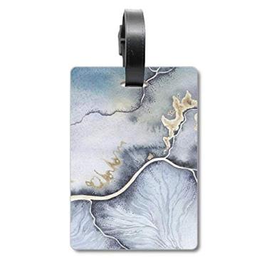 Imagem de Tinta, abstrata, aquarela, sombreamento, mala, etiqueta para bagagem, cartão de bagagem, etiqueta