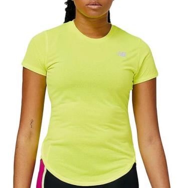 Imagem de Camiseta Accelerate Amarelo Neon - New Balance