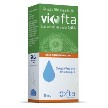 Imagem de Viofta Solução Oftálmica Estéril 0,40% 10ml Ofta Farma