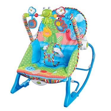 Imagem de Cadeira de Descanso Musical FunTime Maxi Baby até 18kgs Azul