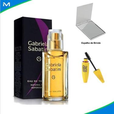 Imagem de Perfume Gabriela Sabatini 60ml Feminino Com Espelho De Bolsa E Máscara
