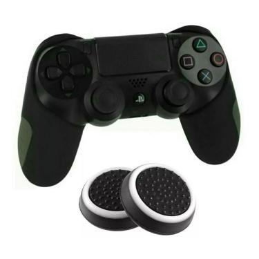 Imagem de 4 Pares Grip Borracha Para Controle Ps4,Ps3,Ps2,Xbox360-One