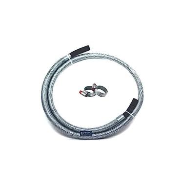 Imagem de mangueira inox para gás cozinha fogão botijão 3 metros