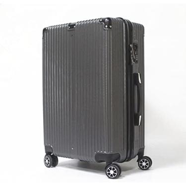 Imagem de Mala Maiormala Retrô, Mala De Viagem, Preta, 20 PolegadasMala Média,YUYANAIAI