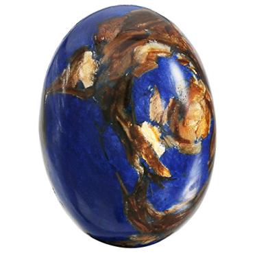 Imagem de rockcloud Jaspe sedimentado de sedimentos marinhos com fundo plano oval de cabochão para fabricação de joias, Pedra