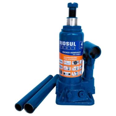 Imagem de Macaco Hidráulico tipo Garrafa de 4 Toneladas - Riosul Tools - R07-0002