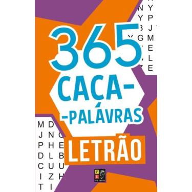 Imagem de 365 Caça Palavras Laranja E Roxo - Letrão