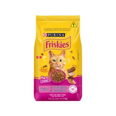 Imagem de Ração Premium Para Gato Friskies - Mix De Carnes Adulto 1Kg