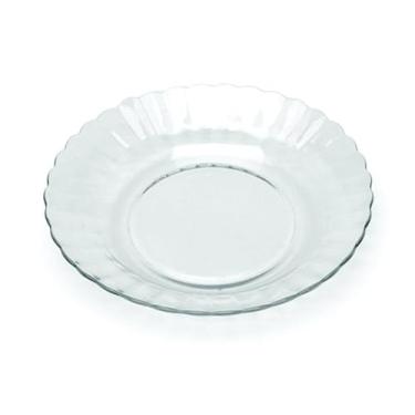 Imagem de Kit Jogo Pratos Fundo Sopa Transparente 8 Peças 22,4cm