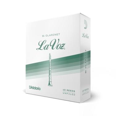 Imagem de Palheta Clarineta Bb (10 Unidades) D Addario La Voz Rcc10sf [f035]