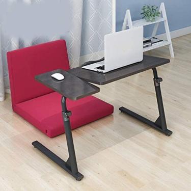 Imagem de Mesa lateral do sofá, mesa de laptop ajustável em altura Mesa médica sobrecama Mesa de computador portátil Sofá Cama de hospital Mesa de cabeceira Leitura doméstica, E