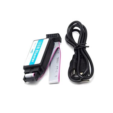 Imagem de Jolooyo Cabo de download USB Blaster ByteBlaster II CPLD FPGA Depurador de corrente JTAG