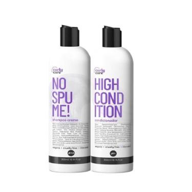 Imagem de Curly Care Shampoo No Spume E High Condition 2X300ml