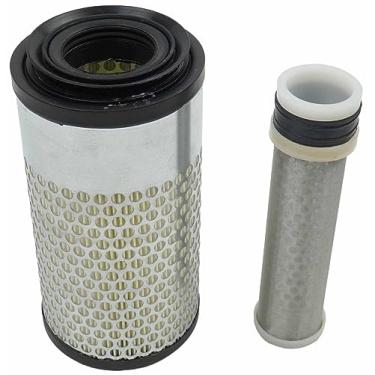 Imagem de LSSOCH Novo kit de filtro de ar externo e interno 6C060-99410 32721-58242 compatível com Kubota B2620 B2630 B2650 B2710 B2910 B2920 B3000 B3030 B7300 B7400 0 B74 10 B7500 B7510 B7800 ZG227 F2880