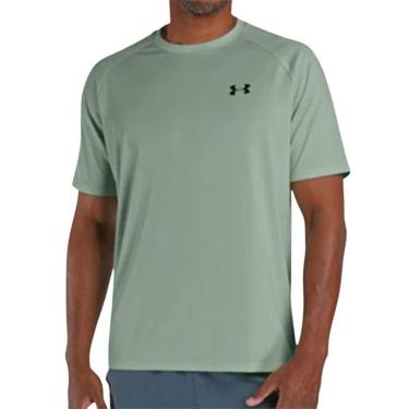 Imagem de Camiseta Under Armour Ua Tech 2.0 SS TEE Verde e Preto - Masculino GG-Masculino