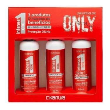Imagem de C.Kamura Intense One Travel Size Kit – Shampoo + Condicionador + Leave In Kit-Unissex