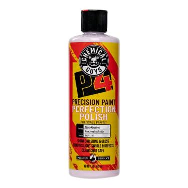 Imagem de Chemical Guys GAP11716 P4 Precision Paint Perfection Polish (correção de tinta – corrige arranhões, espirais e marcas de toalha), 473 ml