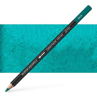 Imagem de Caran D'ache Lápis Museum Aquarelle, verde seiva escuro (3510.739)