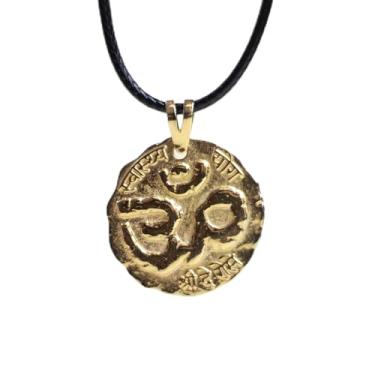 Imagem de MEDALHA ÔM DE OURO (18 QUILATES) - TAMANHO MÉDIO (PEDIDO SOB ENCOMENDA)