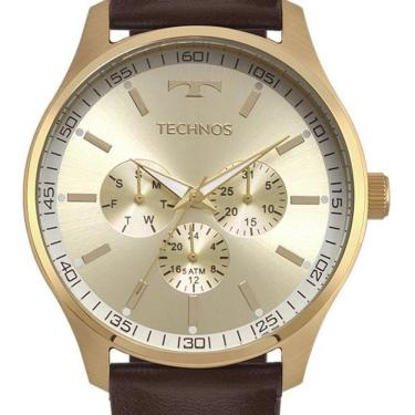 Imagem de Relógio Technos Masculino Steel Dourado - 6P29Ajn/0D