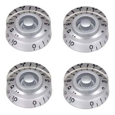 Imagem de Knob Prata Les Paul - 4 Unidades