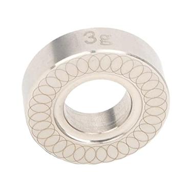 Imagem de Tachiuwa Anel de de bilhar Acessório de aço inoxidável à prova de durável para de treinamento de bilhar Ferramenta, 13g