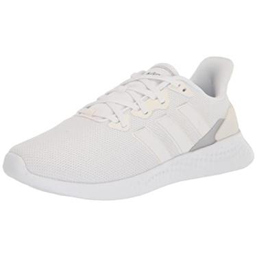 Imagem de adidas Tênis de corrida feminino Puremotion, Branco/branco giz/prata metálico, 40