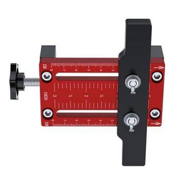 Imagem de Gabarito de Cavilha de Hardware de Armário, Gabarito de Montagem Ajustável para Alças e Puxadores, Ferramenta de Modelo de Armário para Porta, Guarda-roupa