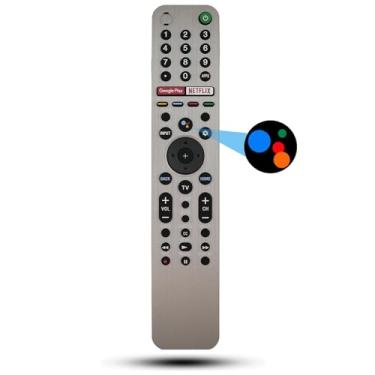 Imagem de Controle remoto de substituição por voz RMF-TX600U para Sony Smart TV Android 4K Ultra HD LED Internet KD XBR Series UHD LED 43 48 49 55 65 75 85 77 85 98 polegadas TV