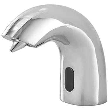 Imagem de Casa de campo Dispensador de sabão automático de volume em casa e cozinha dispensador de sabão de espuma torneira com sensor touchless para bancada do vaso sanitário Garrafa com bomba