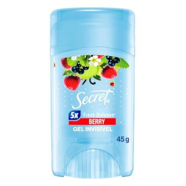 Imagem de Desodorante Antitranspirante Secret Gel Frutas Vermelhas 45 g