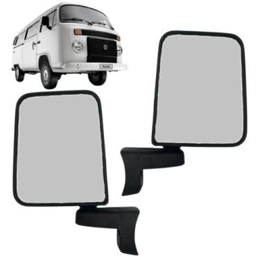 Imagem de Par Retrovisor Externo Volks Kombi 1997 1998 A 2014 Fixo - RETROVEX