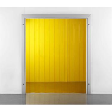 Imagem de Cortina de tira de vinil de plástico cortina de tira industrial tira de pvc cega para freezers walk-in, refrigeradores, portas de armazém, 1.7mm,75x230cm