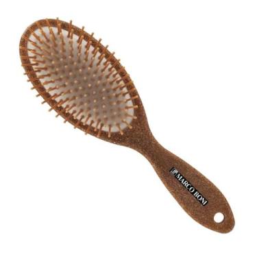 Imagem de Escova Cabelo Oval Fibra De Coco Coleção Coconut Marco Boni, Marrom