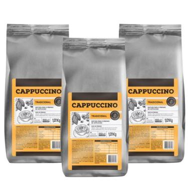 Imagem de Preparado para Cappuccino FMB 1,01 kg Pack c 3