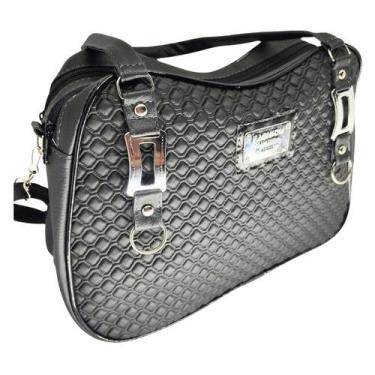 Imagem de Bolsa transversal feminina grande e resistente premium luxo - glamour,