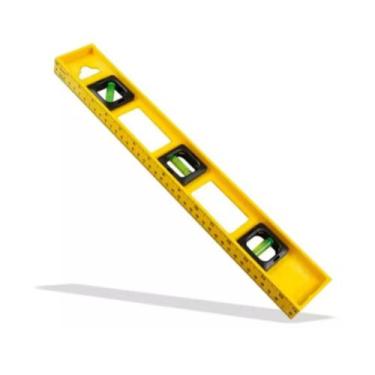 Imagem de Nível De Mão Profissional de Fibra 40cm - jm