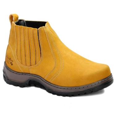 Imagem de Botina Adventure Masculina Couro Cano Curto Conforto Macia - Bell Boot