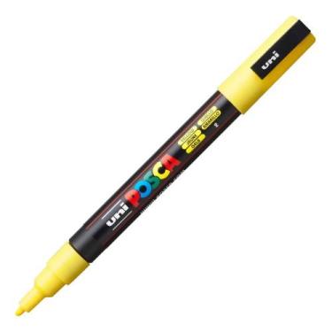 Imagem de Caneta Uni Posca Pc 3m Amarelo Uniball, AMARELO 2