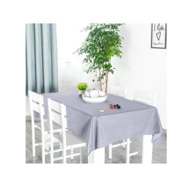 Imagem de Toalha de mesa Linho Rustico para 6 lugares 1,40 x 2,00m - Armazem do 