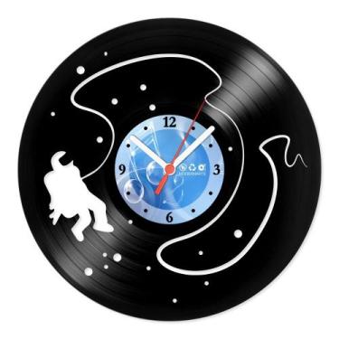 Imagem de Relógio De Parede Disco Vinil Diversos - Astronauta Vagando - VDI-206 