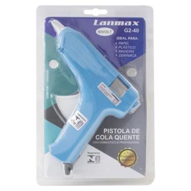 Imagem de Aparelho para aplicar Cola Quente Lanmax Bivolt 40w (bastão 12mm) G2-4